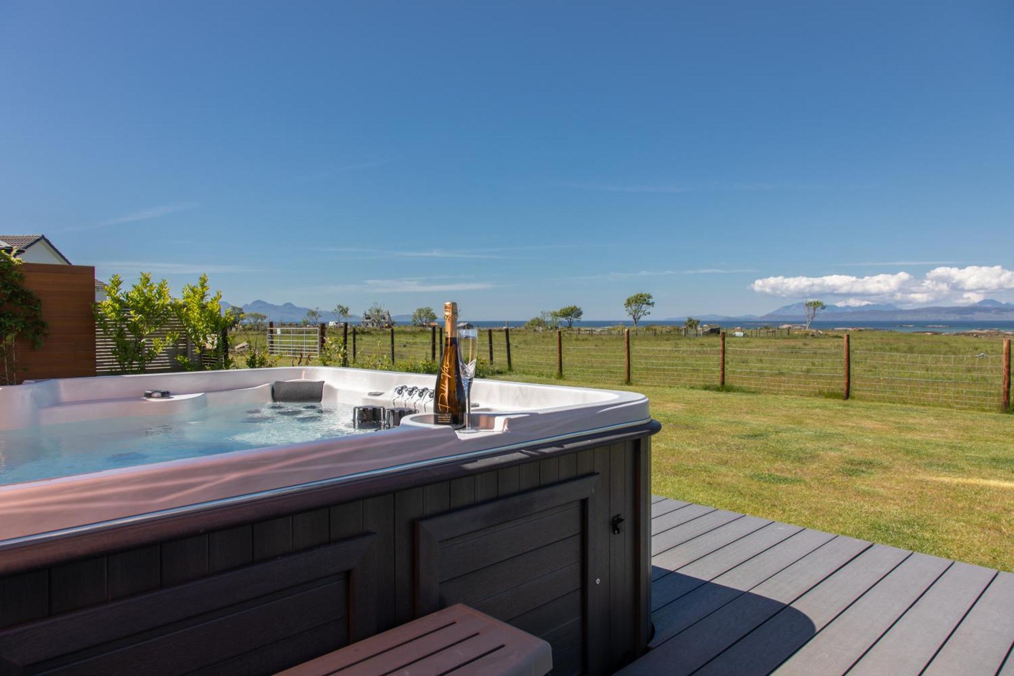 Villa Litua Luxury Self-Catering With Stunning Sea Views Arisaig Exterior foto