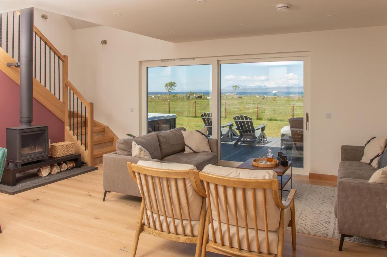 Villa Litua Luxury Self-Catering With Stunning Sea Views Arisaig Exterior foto